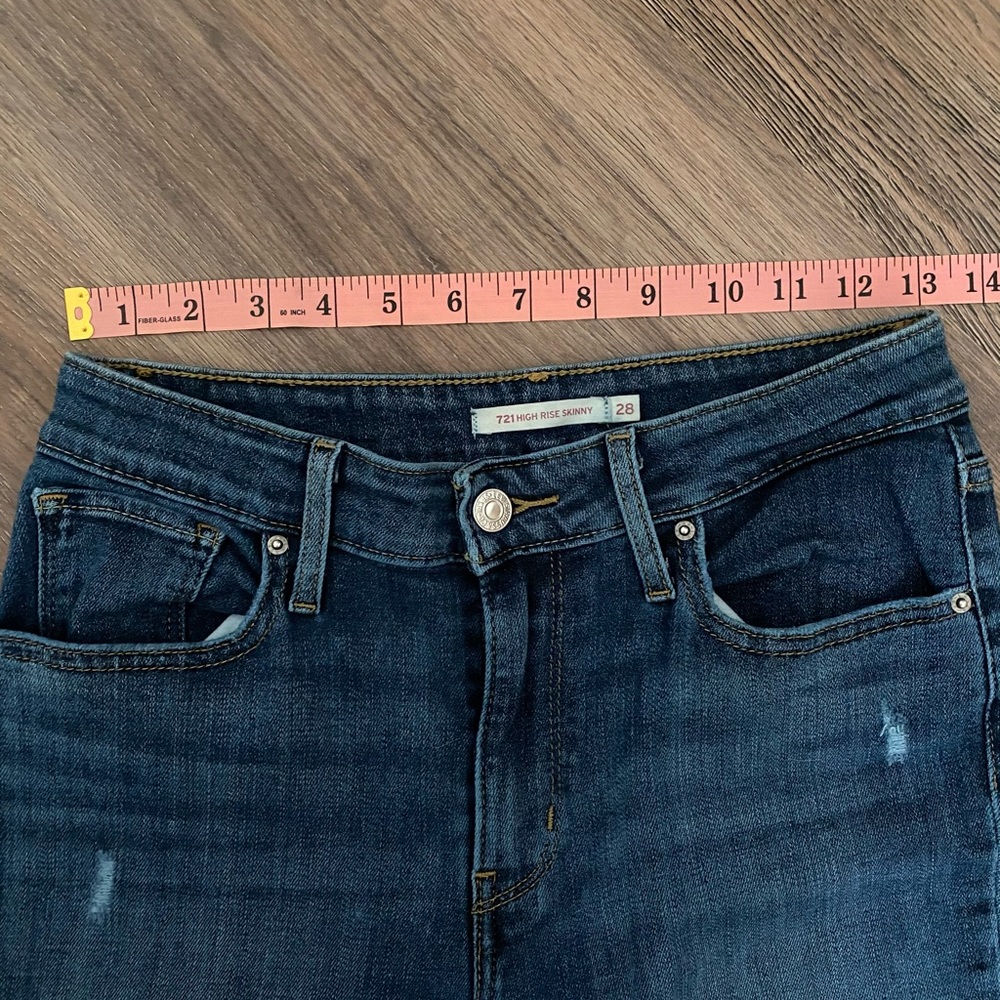 721 High Rise Skinny Levis Jeans